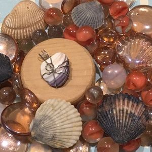Seashell Pendant. Crafted with Care.